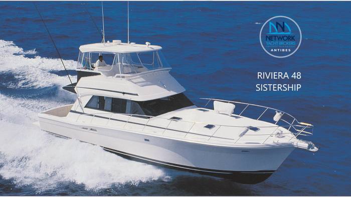 2001 Riviera 48 Flybridge